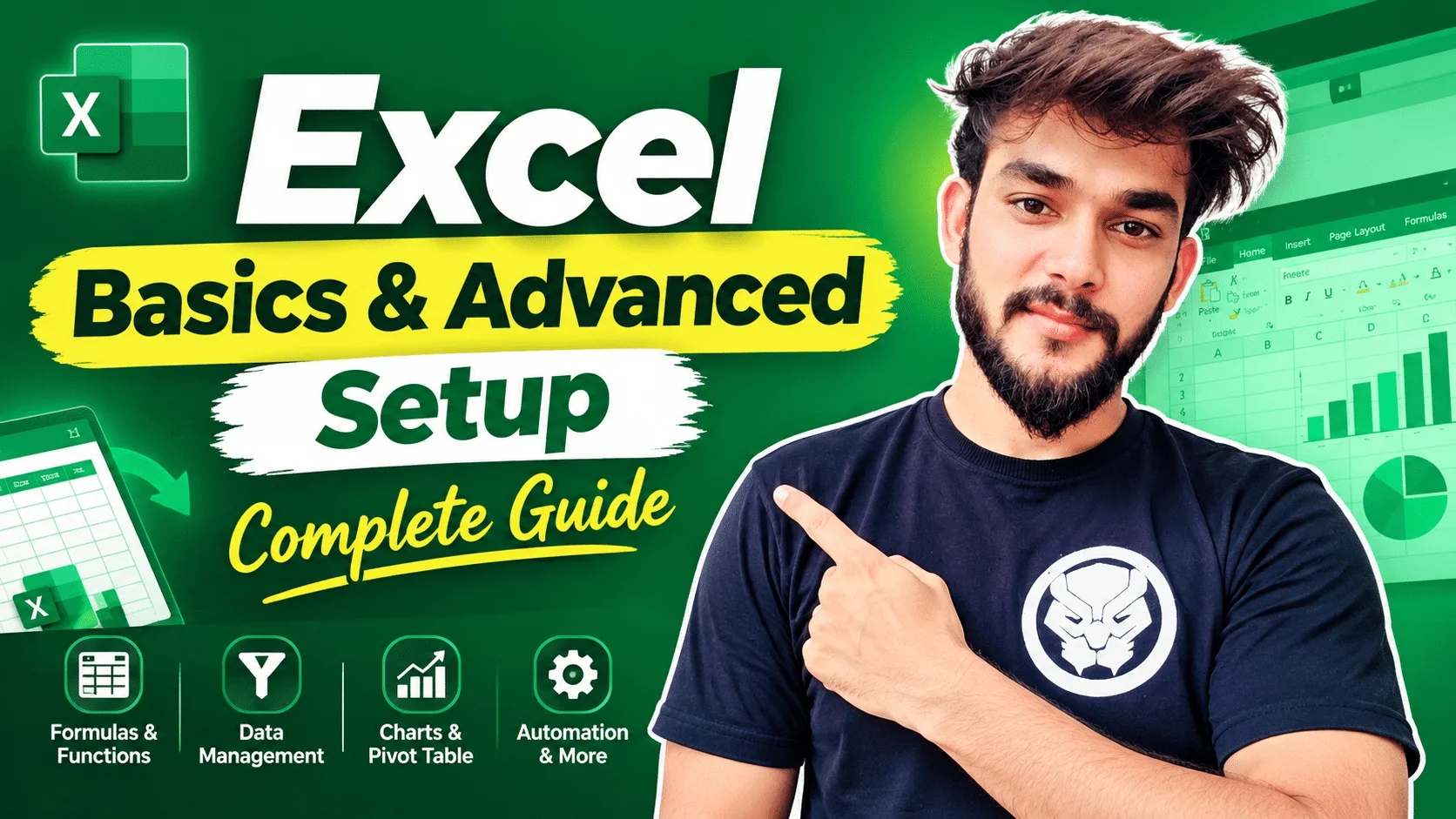 Excel Basics & Advanced Setup Complete Guide